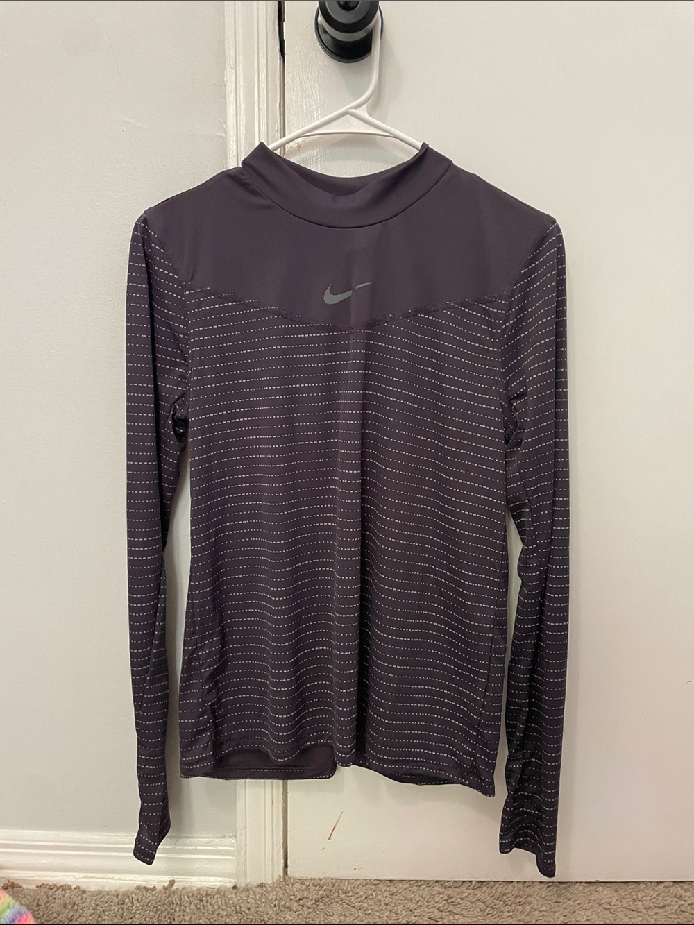 Nike Long Sleeve Reflective Mock Neck